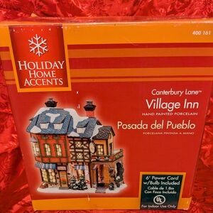 Village Inn Porcelain Decor